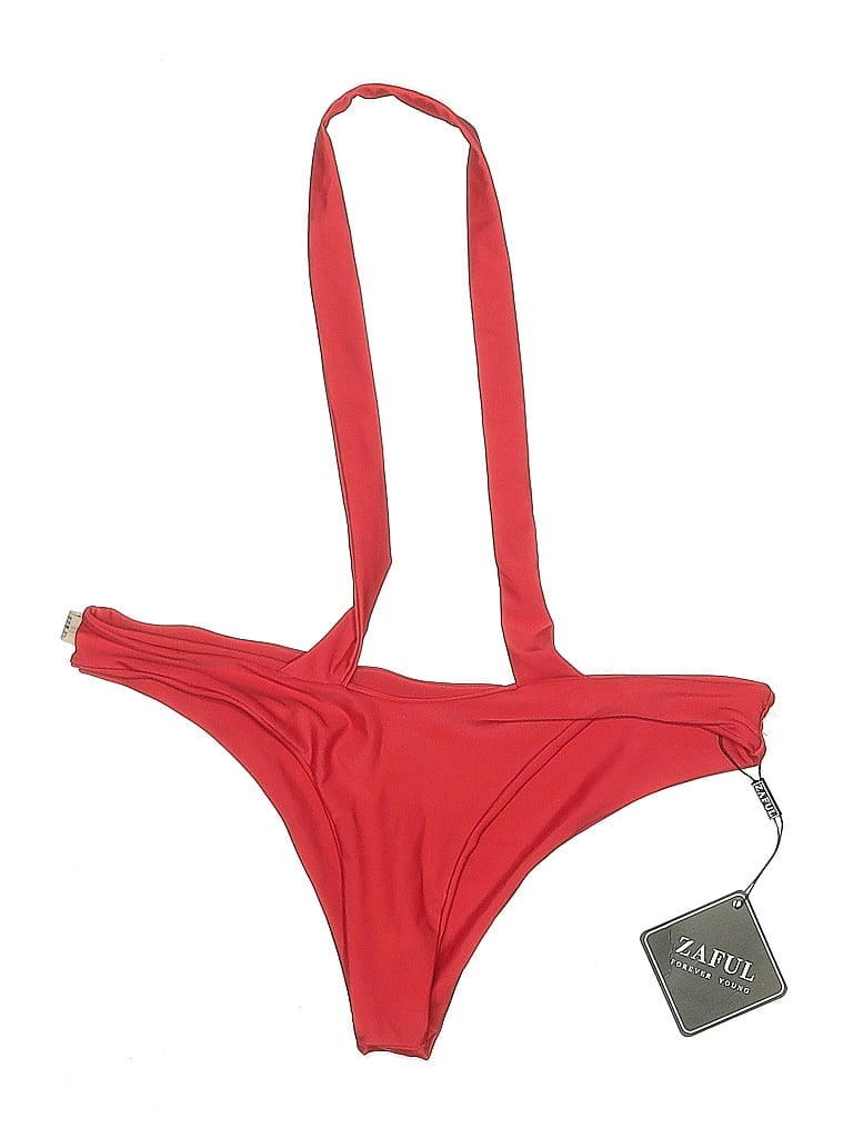 Zaful Swimsuit Bottoms In Red