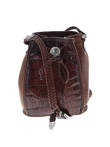 Brighton Leather Bucket Bag (view 1)