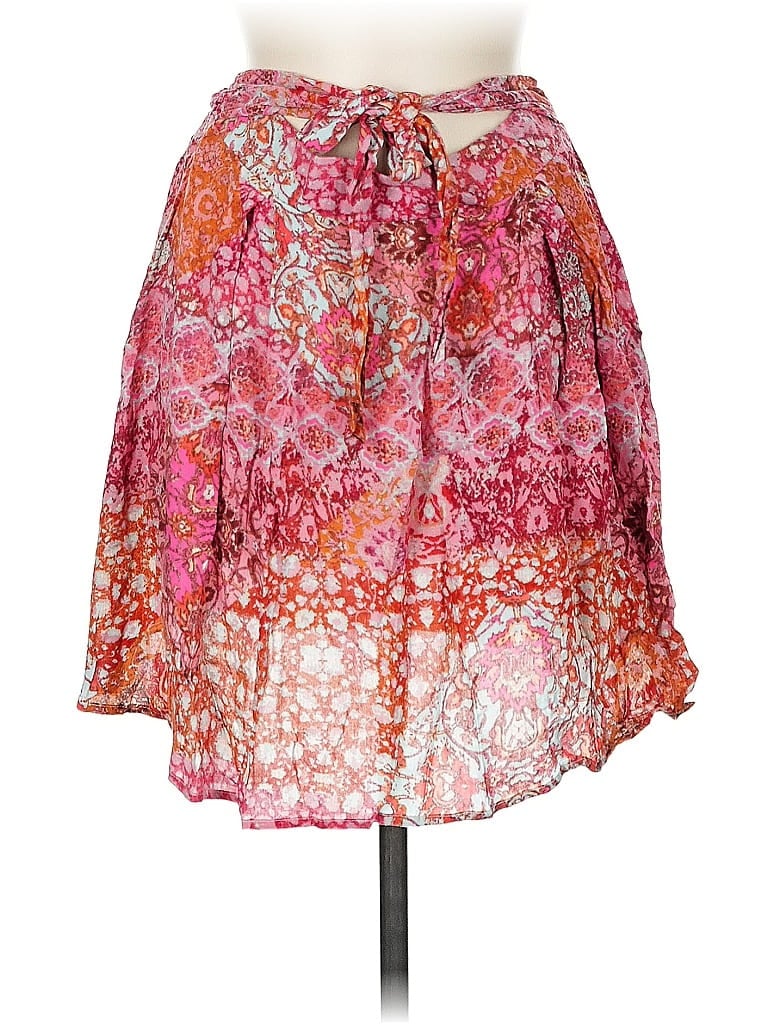 Pre-owned En Creme Casual Skirt In Pink