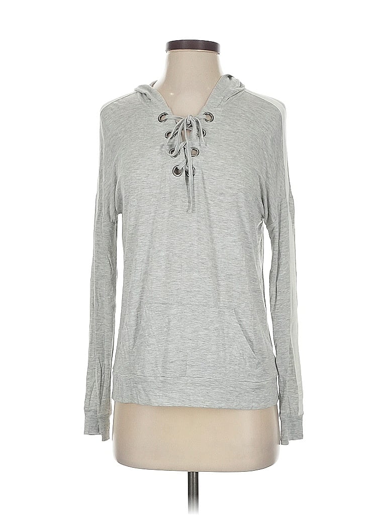 Pre-owned Hippie Rose Sweatshirt In Gray