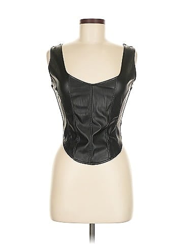Heartloom Faux Leather Top (view 1)