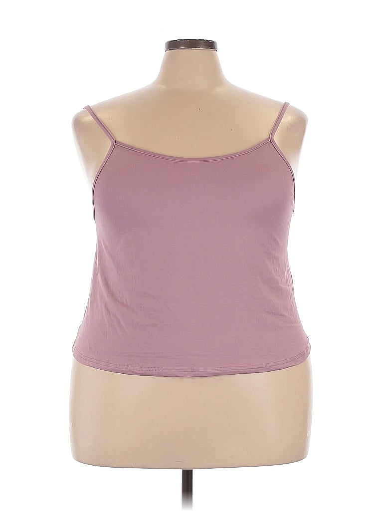 Pre-owned Unbranded Tank Top Pink Strapless Neckline Tops