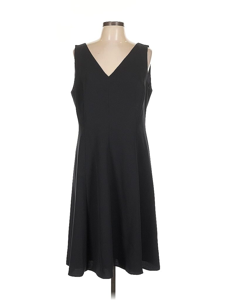 Pre-owned T Tahari Casual Dress In Black