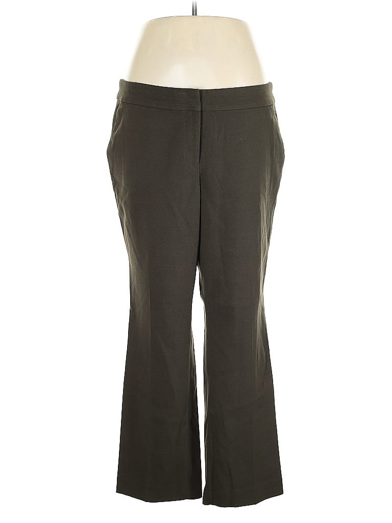 Pre-owned Ann Taylor Loft Dress Pants In Brown