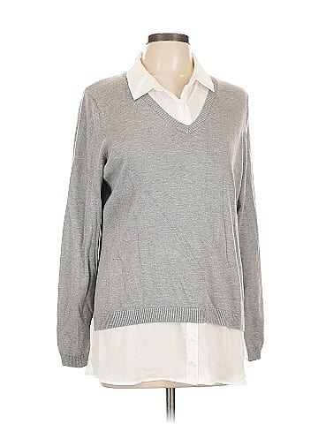 Adrianna Papell Long Sleeve Blouse (view 1)