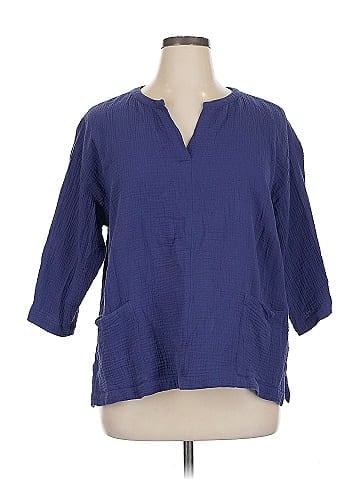 Soft Surroundings 3/4 Sleeve Blouse (view 1)