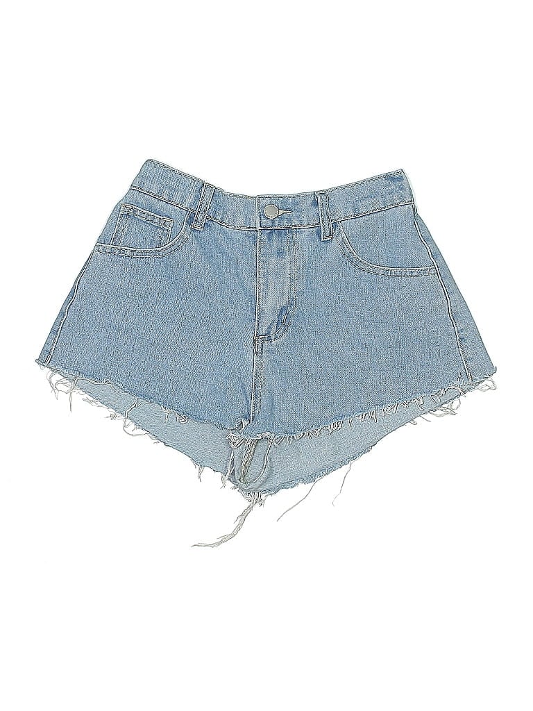 Pre-owned Unbranded Denim Shorts In Blue