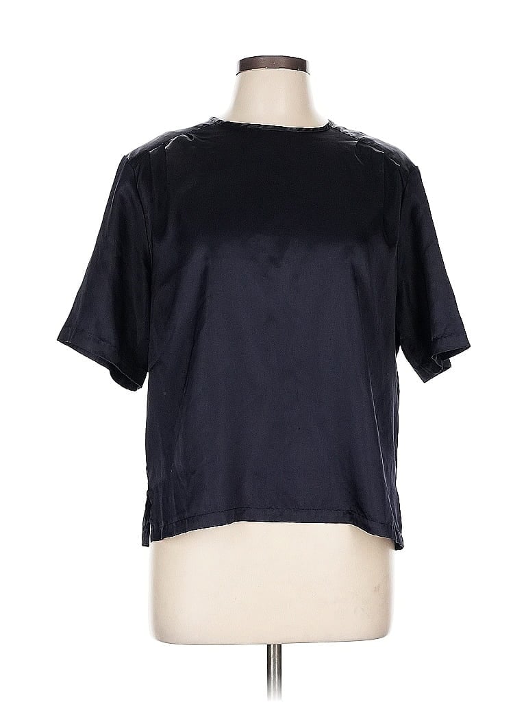 JOSEPHINE Pre-owned Short Sleeve Blouse In Black