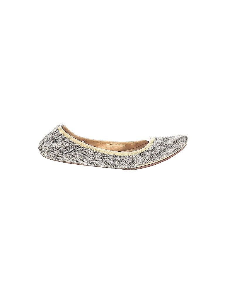 Pre-owned Stuart Weitzman Flats In Gold