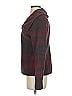 Tart Plaid Burgundy Red Jacket Size S - photo 5