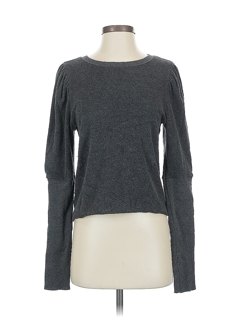 Pre-owned Goldie Pullover Sweater In Gray