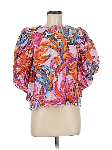 FARM Rio Short Sleeve Blouse (view 1)