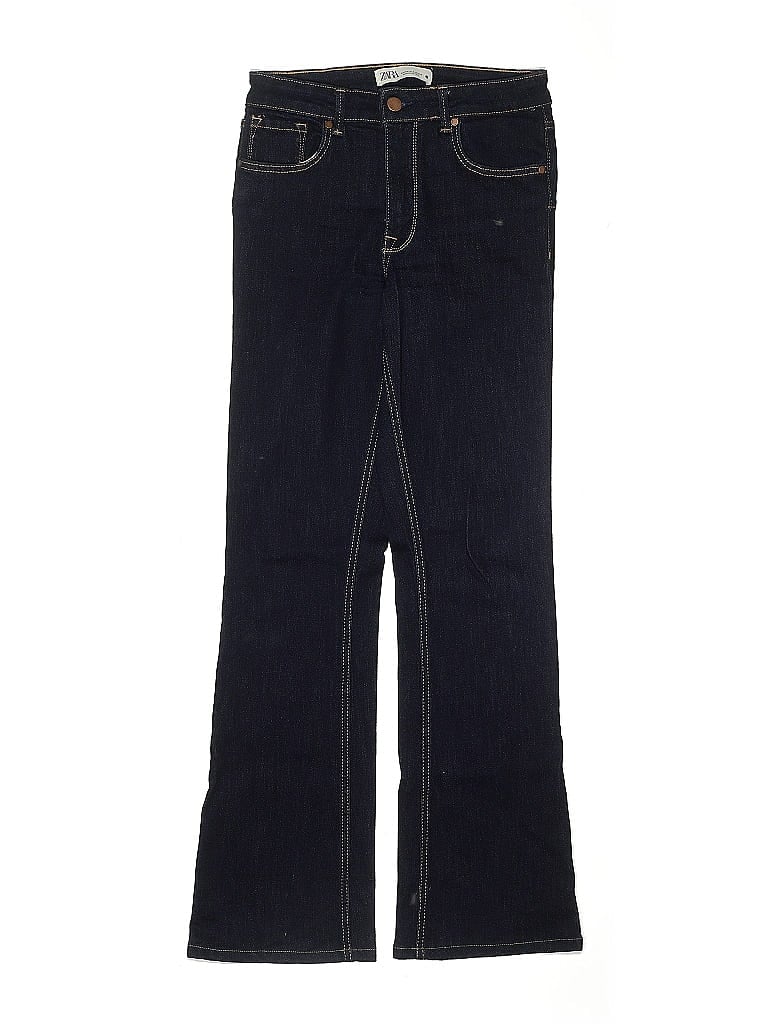 Pre-owned Zara Overall Shorts In Blue