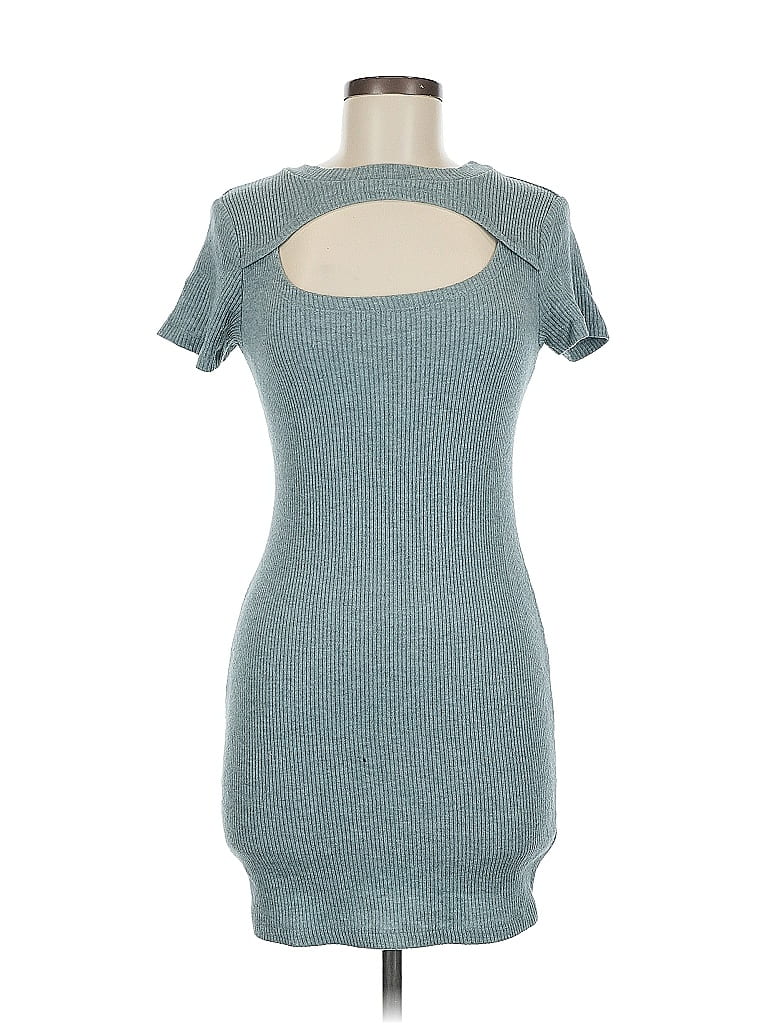 Pre-owned Wild Fable Casual Dress In Blue