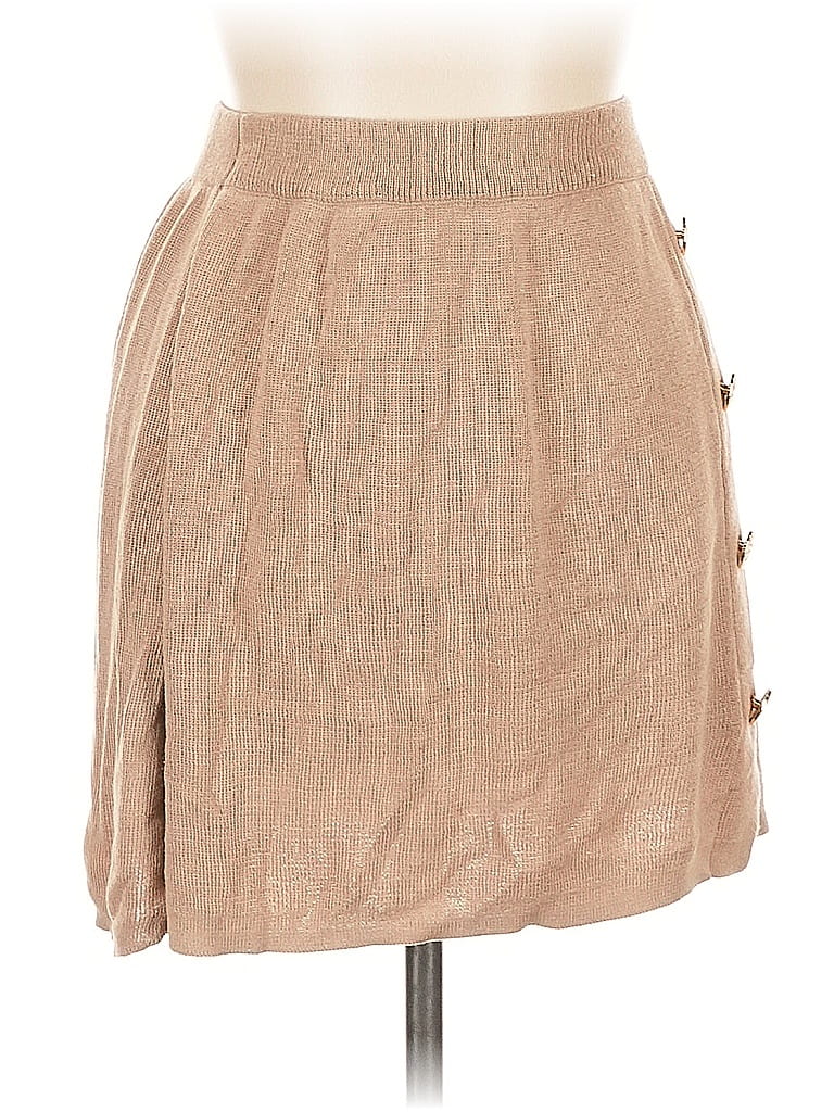 Pre-owned Assorted Brands Casual Skirt In Brown