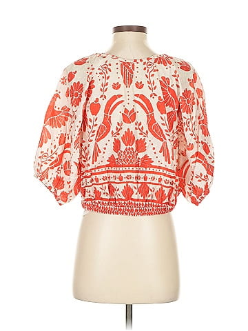 FARM Rio 3/4 Sleeve Blouse (view 2)