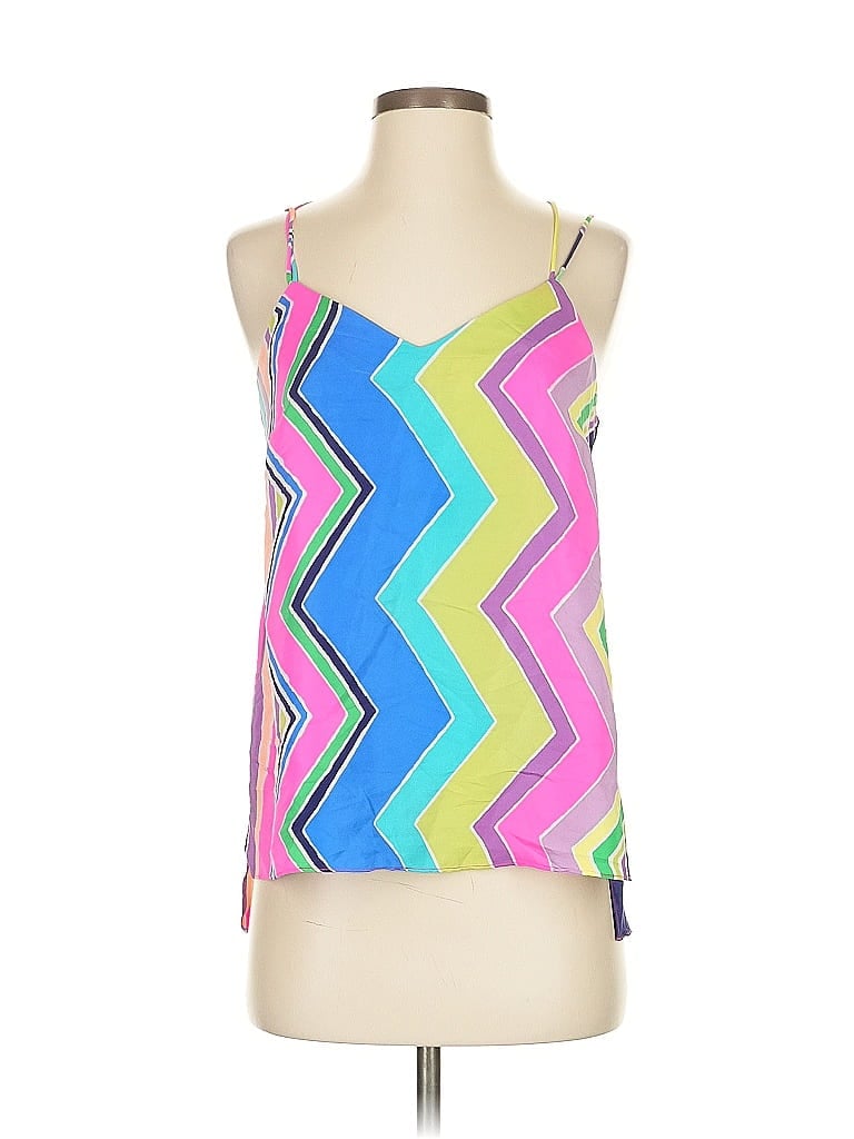 Pre-owned Alice & Trixie Sleeveless Top Pink Halter Neckline Tops