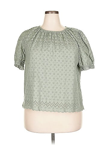 Gap Short Sleeve Blouse (view 1)