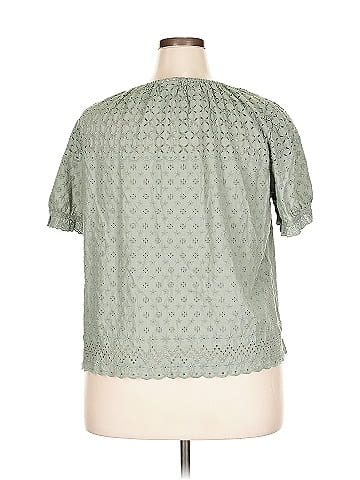 Gap Short Sleeve Blouse (view 2)