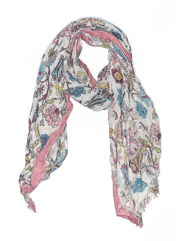 Unbranded Paisley Pink Burgundy Scarf One size - photo 1
