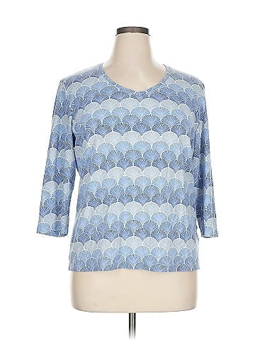 Karen Scott 3/4 Sleeve T-Shirt (view 1)