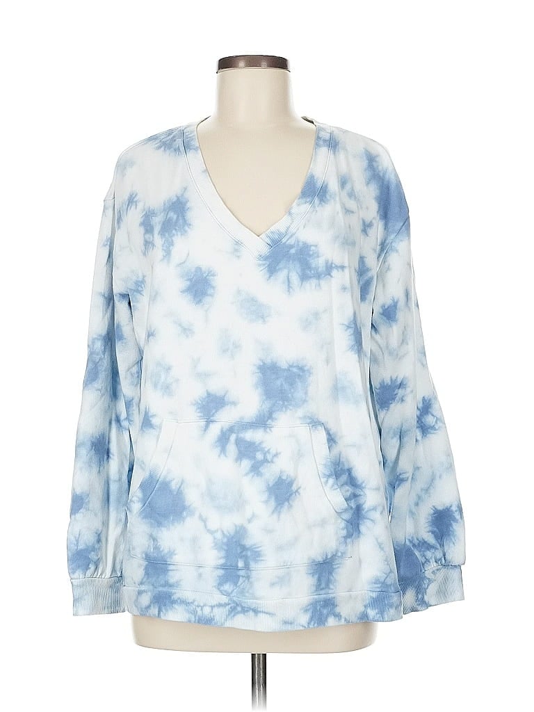 Pre-owned Vince Camuto Pullover Sweater In Blue