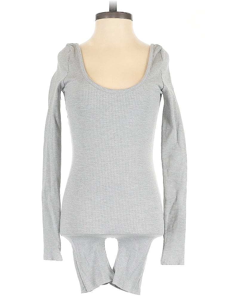 Pre-owned Fashion Nova Romper In Gray