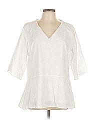 Isaac Mizrahi Live! 3/4 Sleeve Blouse