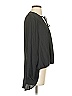 Silence and Noise 100% Polyester Gray Long Sleeve Blouse Size XS - photo 4