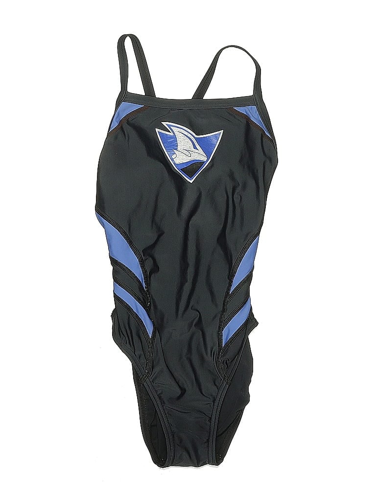 Pre-owned Speedo One Piece Swimsuit In Blue