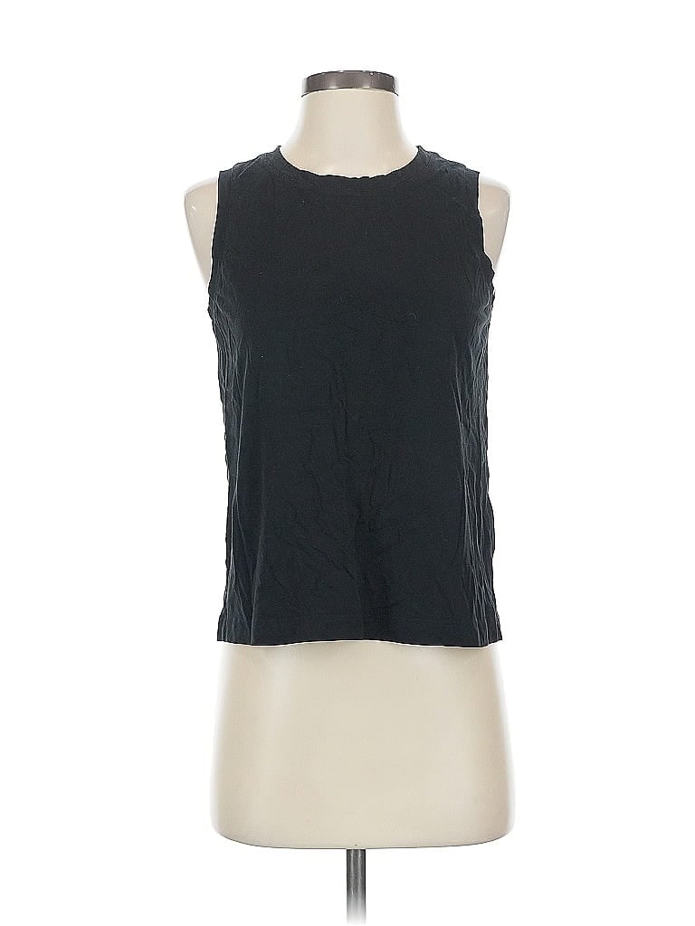 Click to view more detailed imagery on our partner's website Pre-owned Club Monaco Sleeveless T-shirt In Black
