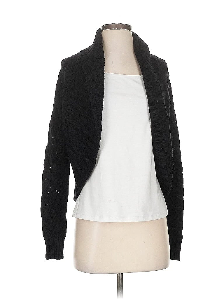 Pre-owned Vince Cardigan Sweater In Black
