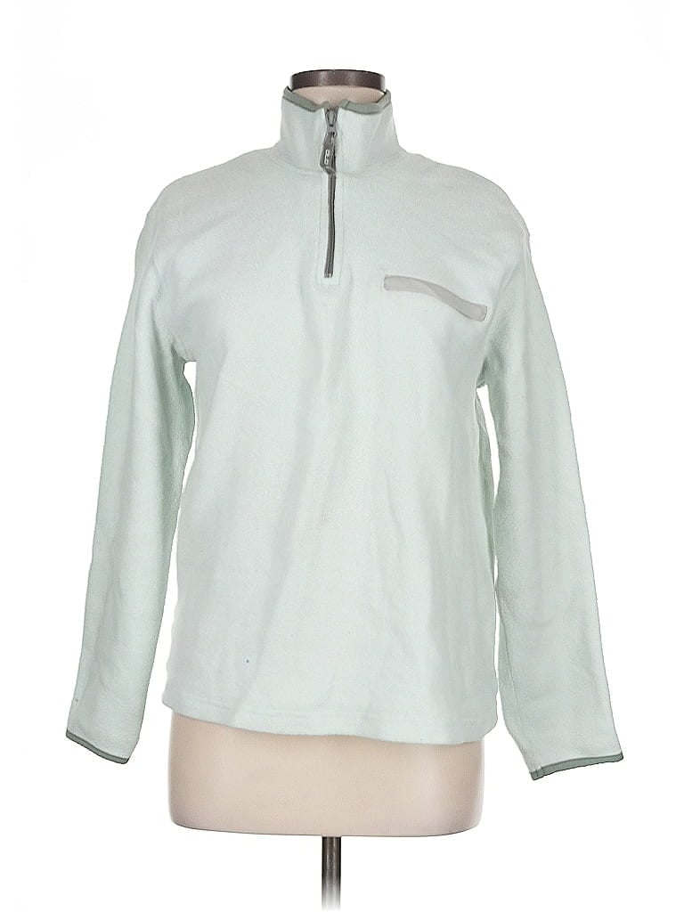 Pre-owned Old Navy Fleece Jacket In Green