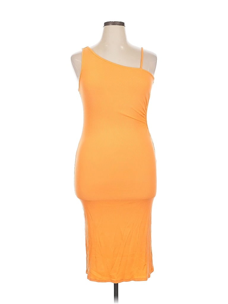 Click to view more detailed imagery on our partner's website Pre-owned Madden Nyc Cocktail Dress In Orange