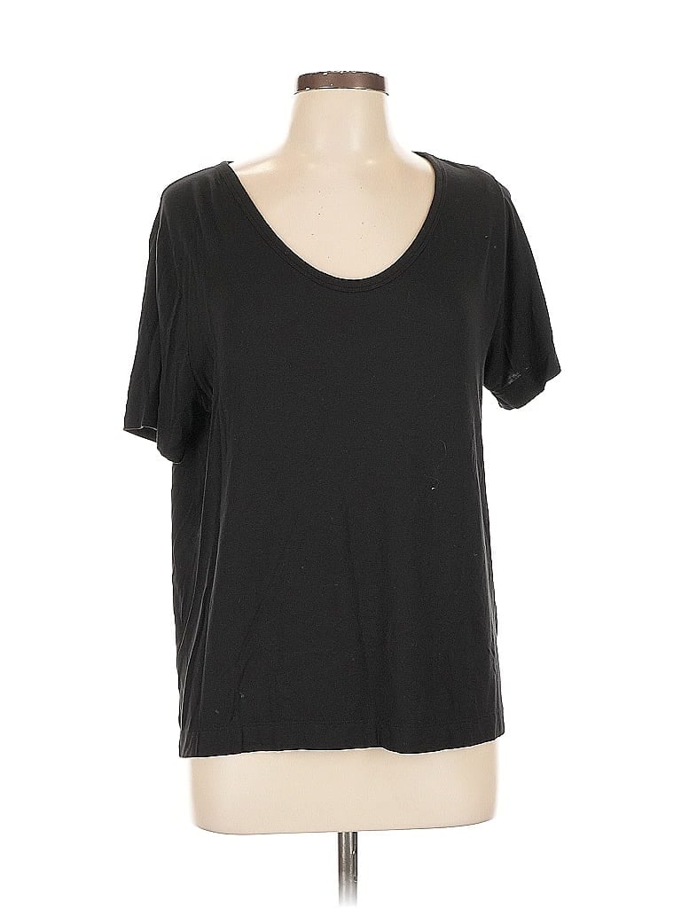 Pre-owned Mng Short Sleeve T-shirt In Black