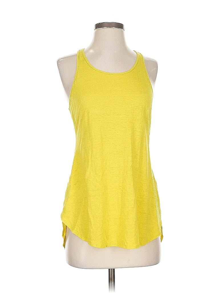 Pre-owned The Fisher Project Active Tank Top In Yellow