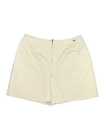 Villager Sport by Liz Claiborne Khaki Shorts (view 1)
