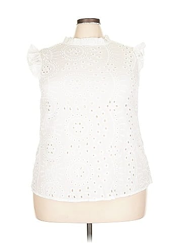 Shein Curve Sleeveless Blouse (view 1)