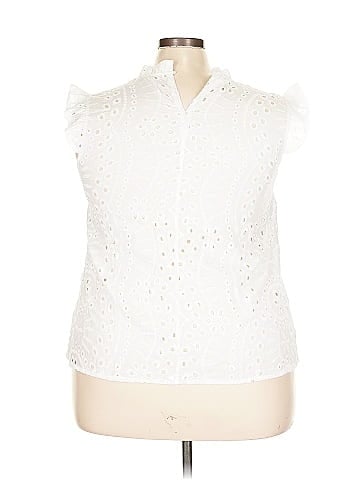 Shein Curve Sleeveless Blouse (view 2)