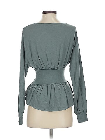 Express One Eleven Long Sleeve Blouse (view 2)