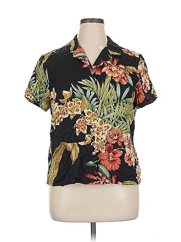 Tommy Bahama Short Sleeve Silk Top (view 1)
