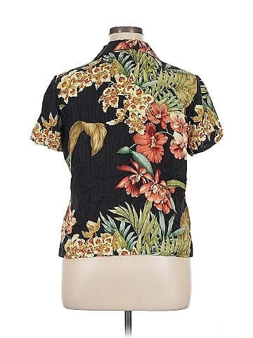 Tommy Bahama Short Sleeve Silk Top (view 2)