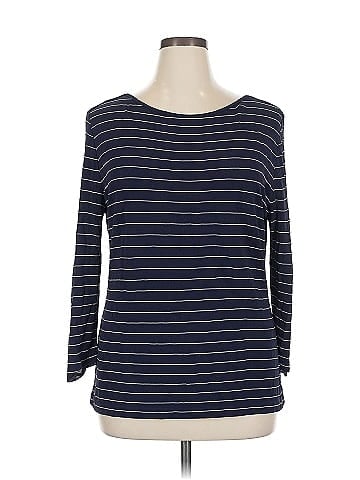 Lauren by Ralph Lauren 3/4 Sleeve T-Shirt (view 1)