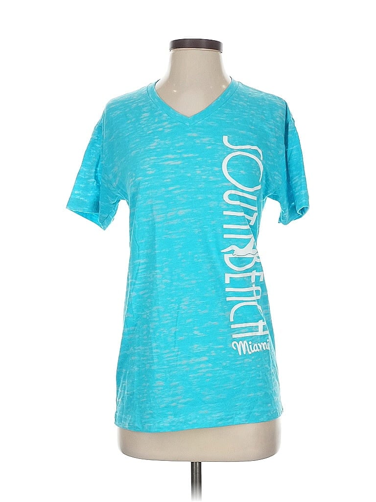 Click to view more detailed imagery on our partner's website Pre-owned Next Level Apparel Short Sleeve T-shirt In Blue