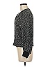 Tibi Black Long Sleeve Blouse Size M - photo 5