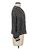 Tibi Black Long Sleeve Blouse Size M - photo 4
