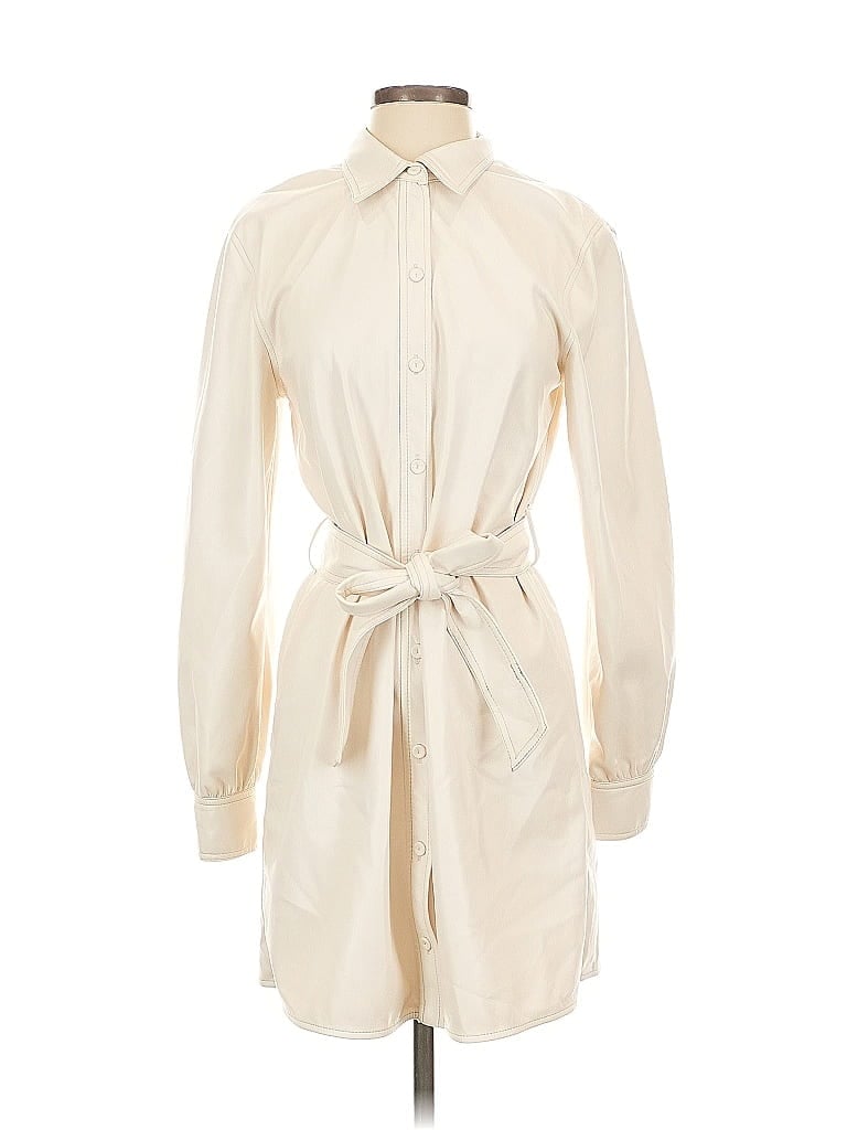 Pre-owned Wilfred Trenchcoat In White