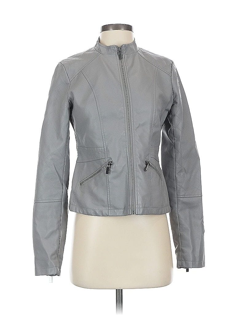 Pre-owned Ny & C Jacket In Gray