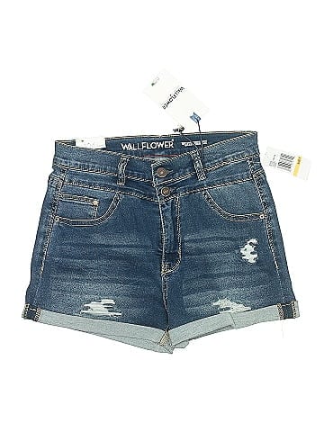 Wallflower Denim Shorts (view 1)