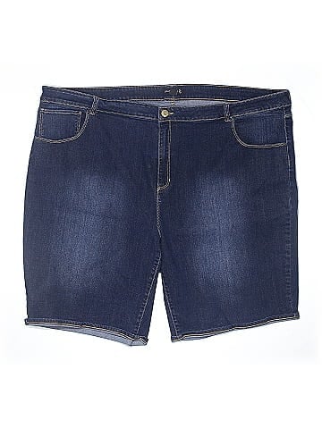 Susan Graver Denim Shorts (view 1)